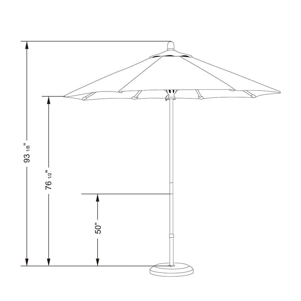 Regatta Market Umbrella H6676