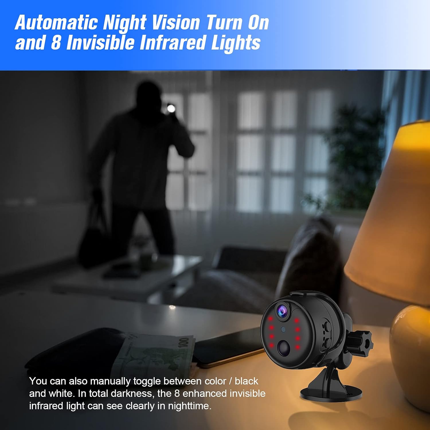 4K HD WiFi Security Camera Pack of 2 F7441
