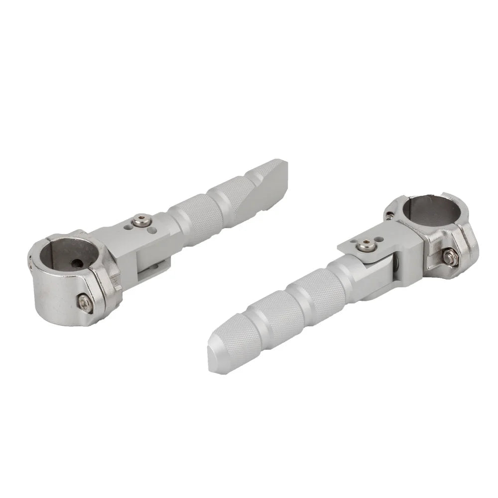 Universal Motorcycle 360 Rotatable Highway Crash Bar Foot Pegs Y1454