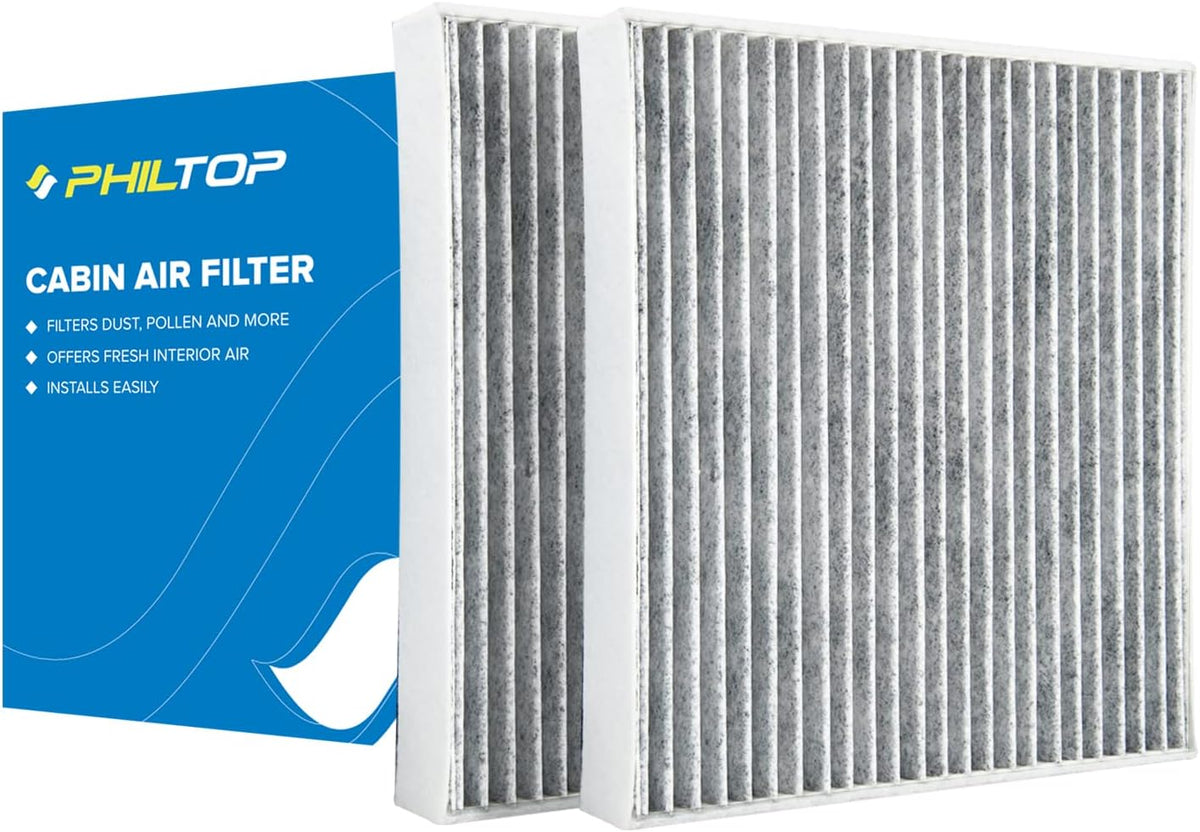 Pack of 2 Cabin Air Filter with Activated Carbon I255009