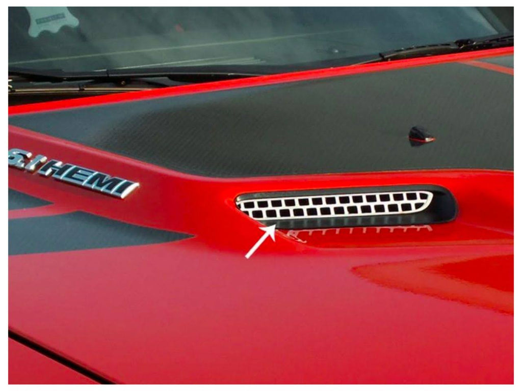 Hood Scoop Grille Overlay W39171