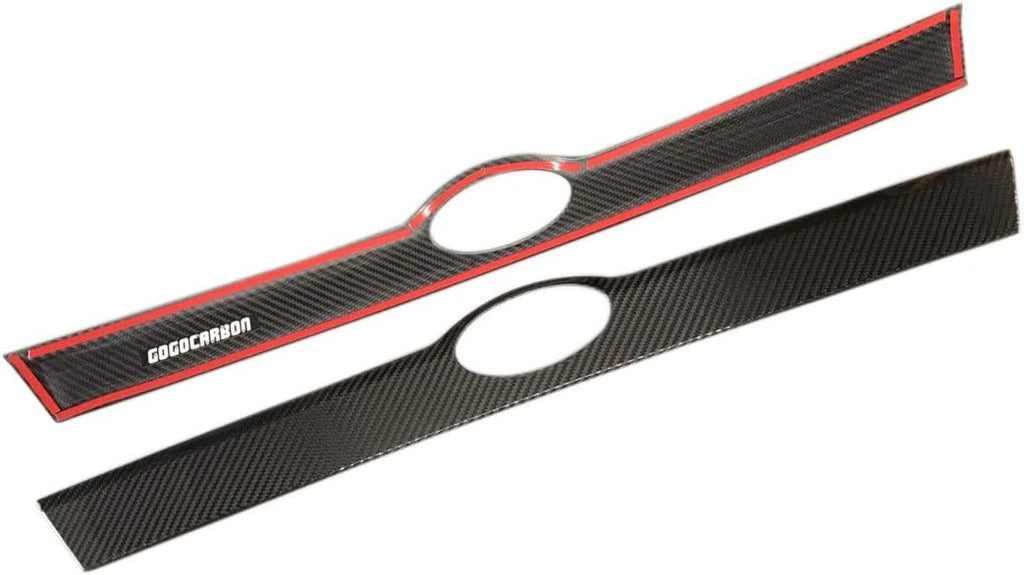 Rear Tailgate Trunk Lid Garnish Trim Dry Carbon Fiber L405284
