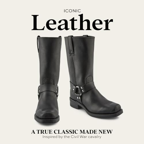 12" Oiled-Leather Boots V57867
