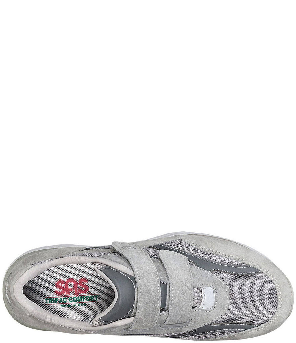 Gray Mesh Men's Shoes Q958