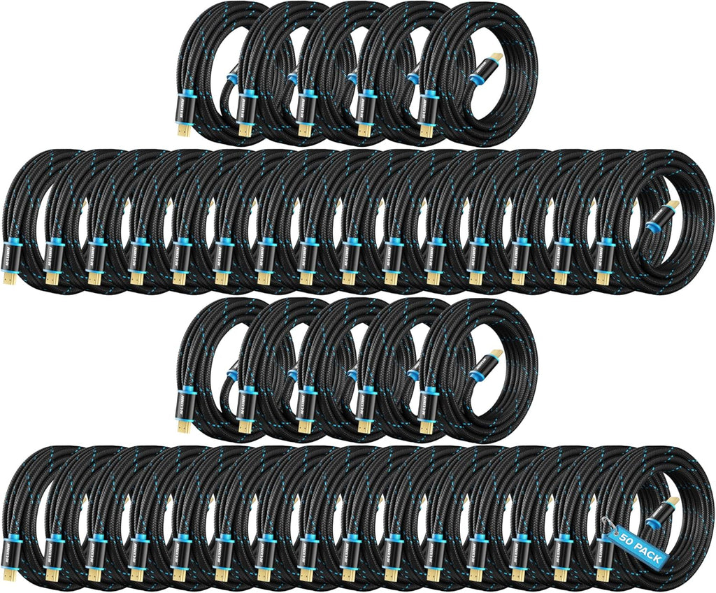 10 Pack 4K HDMI 2.0 Cable 6ft R45216