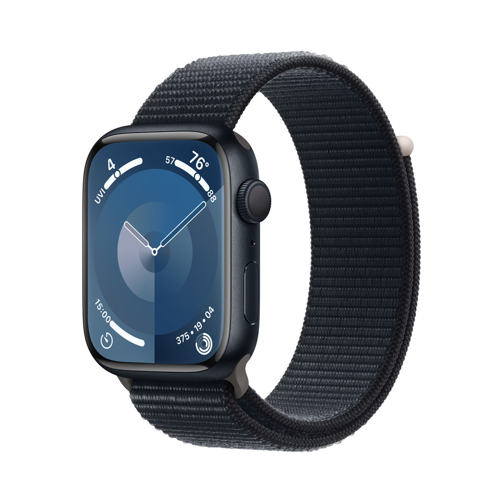 Midnight Aluminum Case 45mm Apple Watch with Sport Loop X65742