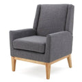 Grey Fabric Accent Chair A2712
