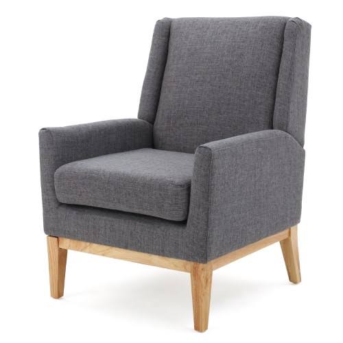 Grey Fabric Accent Chair A2712