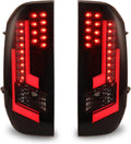 Gloss Black LED Tail Lights for 2014-2019 Toyota Tundra T373