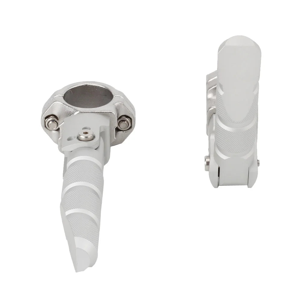 Universal Motorcycle 360 Rotatable Highway Crash Bar Foot Pegs Y1454