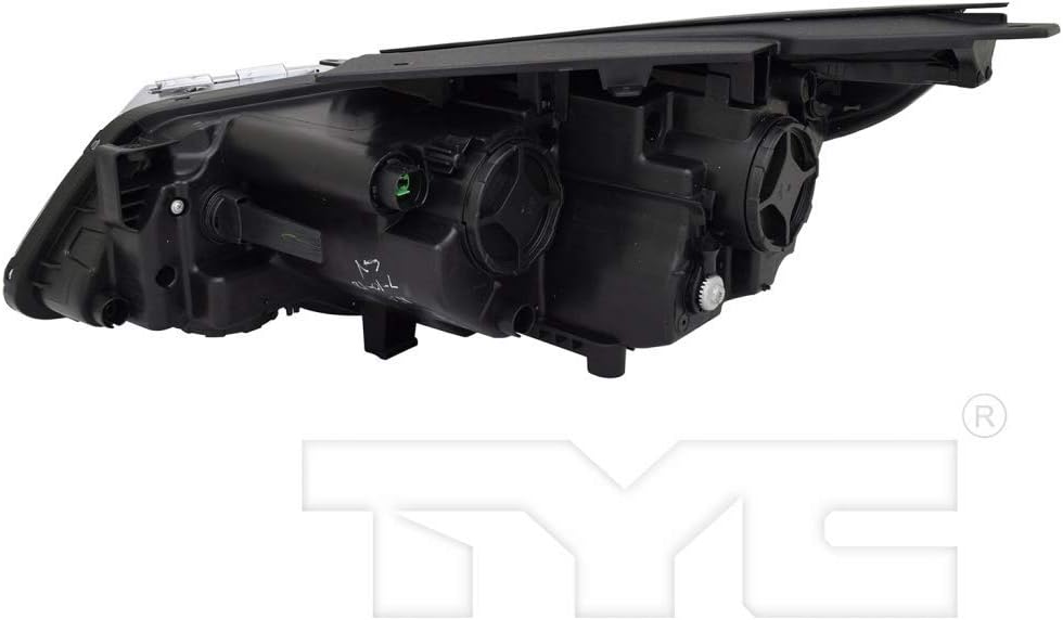 Passenger Side Halogen Headlight with LED Accent Q82033