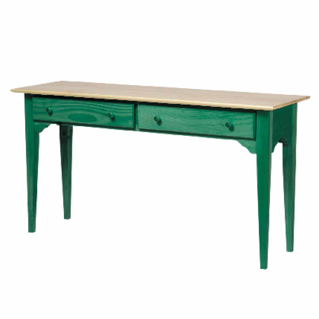 Hunter Green Solid Pine Sofa Table U6527