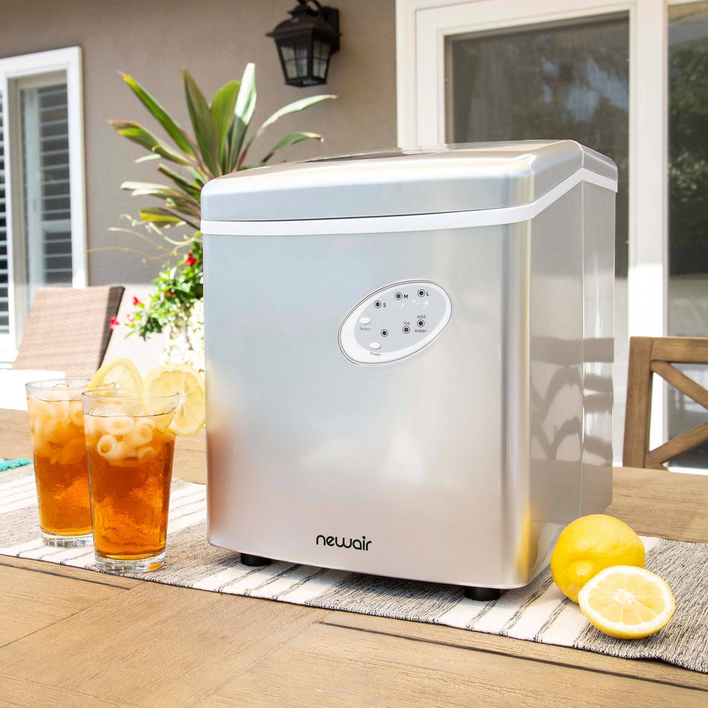Silver Countertop Ice Maker Y199130