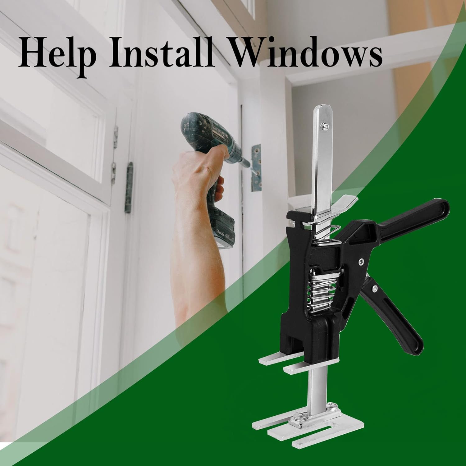 2 Packs Metal Lift up to 300 Lb/4.3in Height Adjustment Lifting Device E494812