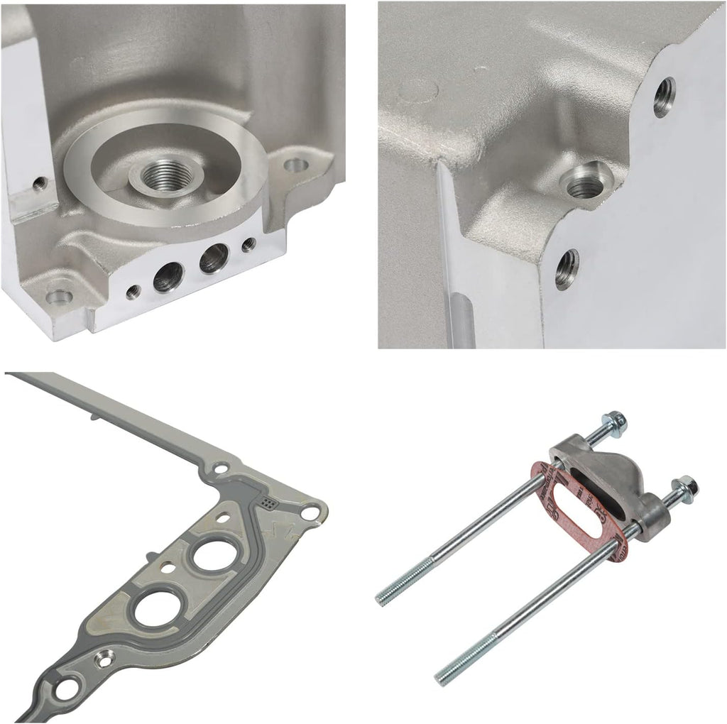 Aluminum Oil Pan Kit for GM Muscle Car Truck 4.8L 5.3L 6.0L 6.2L Y1080