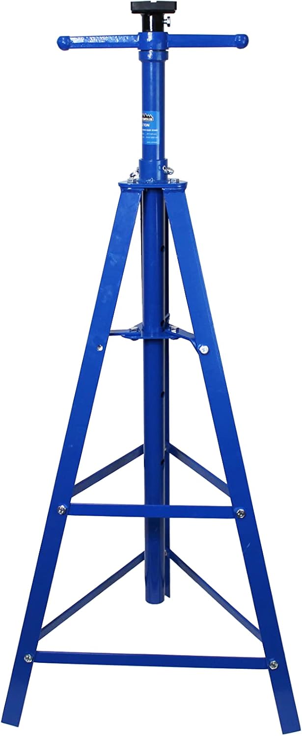 Utility Underhoist Stand with Pedal, Heavy Duty Steel, 1,500 Lb. Lift Capacity V80736