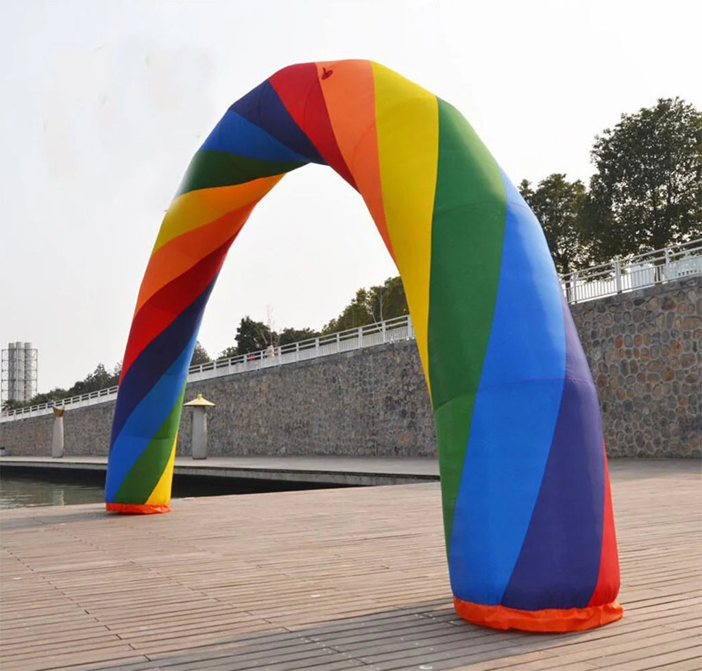 Inflatable Rainbow Advertising Arch with PU Coated R50527