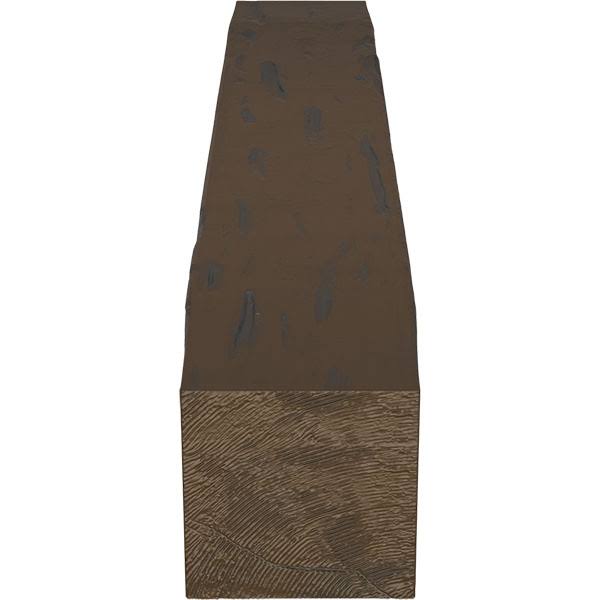 Pecky Cypress Faux Wood Fireplace Mantel L725