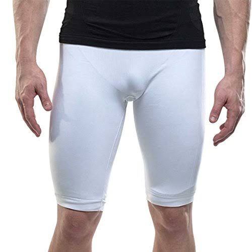 White 3/4 Compression Capri S479