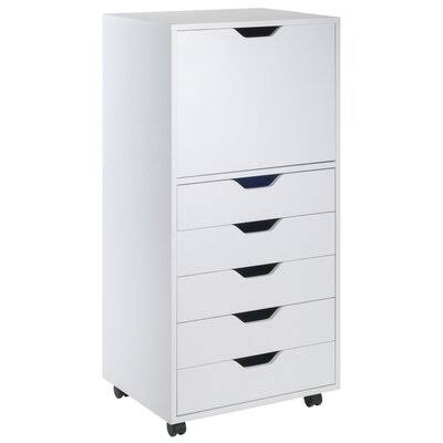 White 1-Door Accent Cabinet X377