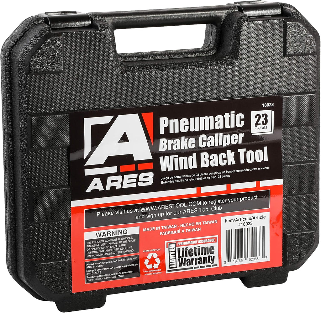 23-Piece Brake Caliper Wind Back Tool Set with Storage Case J971688