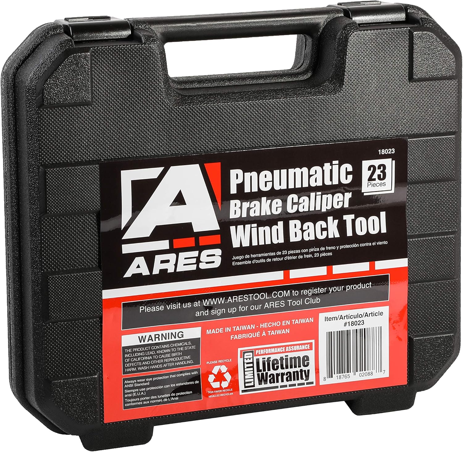 23-Piece Brake Caliper Wind Back Tool Set with Storage Case J971688