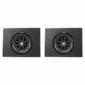 10 inch 300 Watt Subwoofer 2 Pack with Box Enclosure 2 Pack G5037