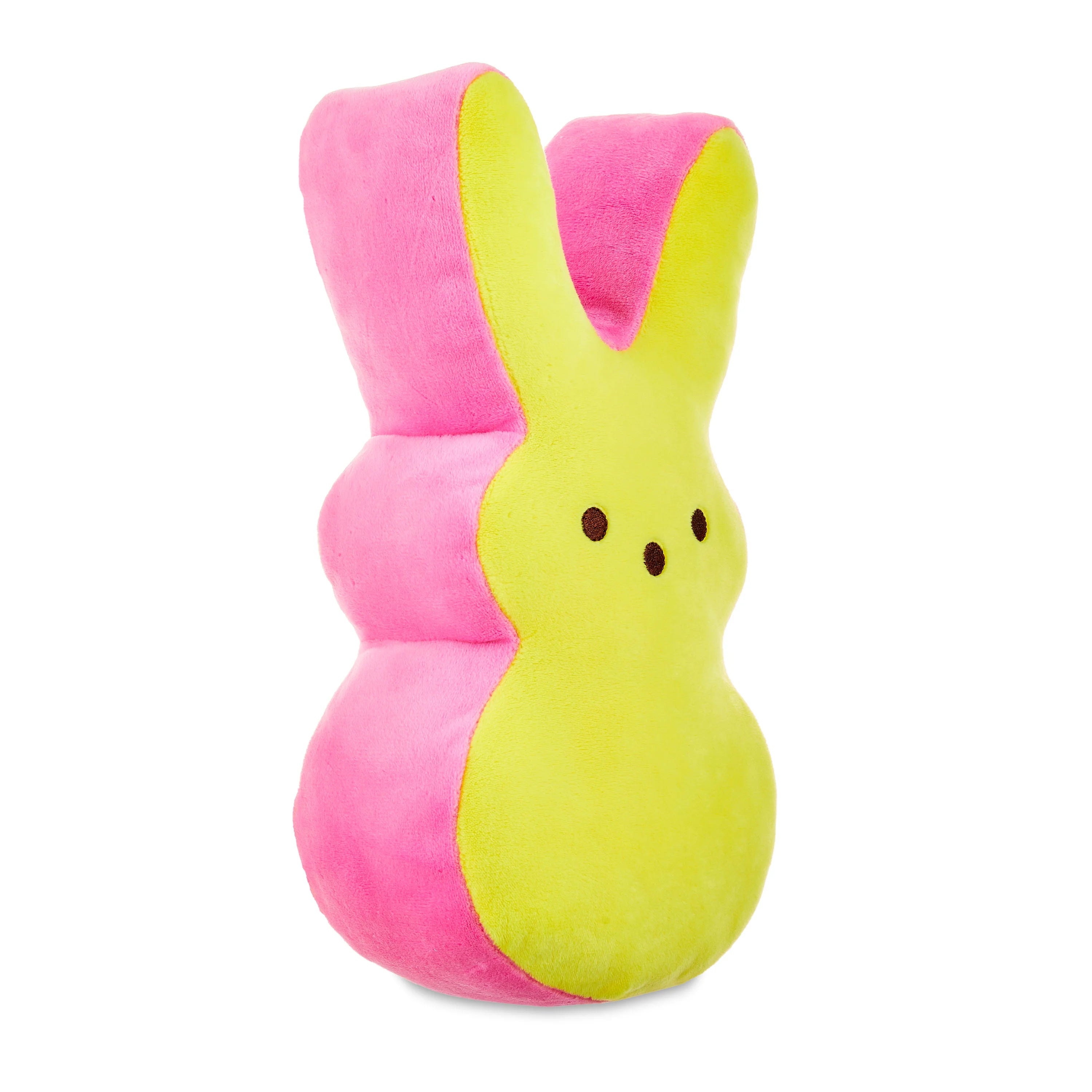 Yellow and Pink 12-inch Plush Bunny C131