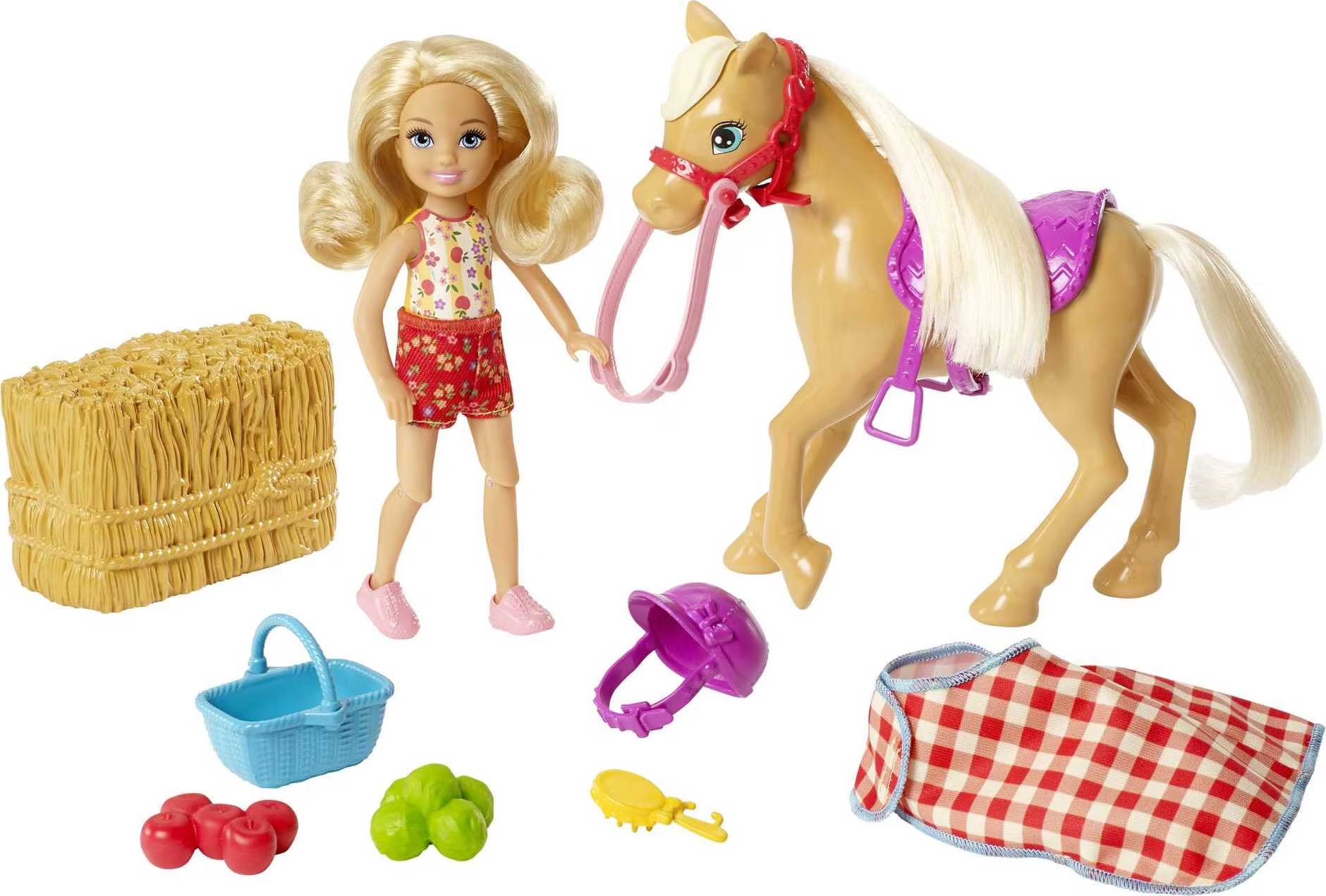 Chelsea Doll & Horse with Accessories K532