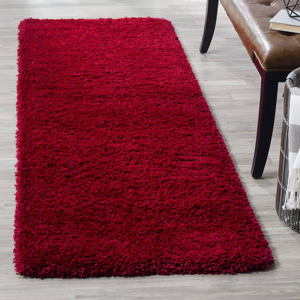 Red Runner Rug Z215