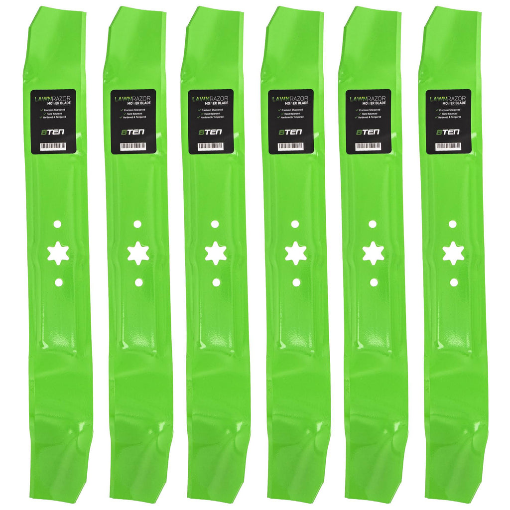 6 Pack Lawn Mower Blades Y2674