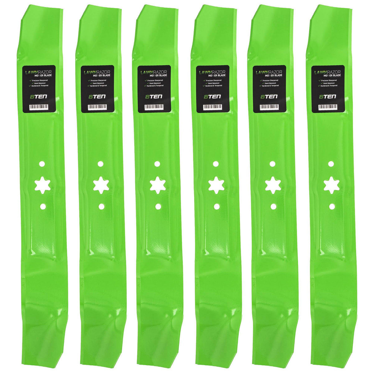 6 Pack Lawn Mower Blades Y2674