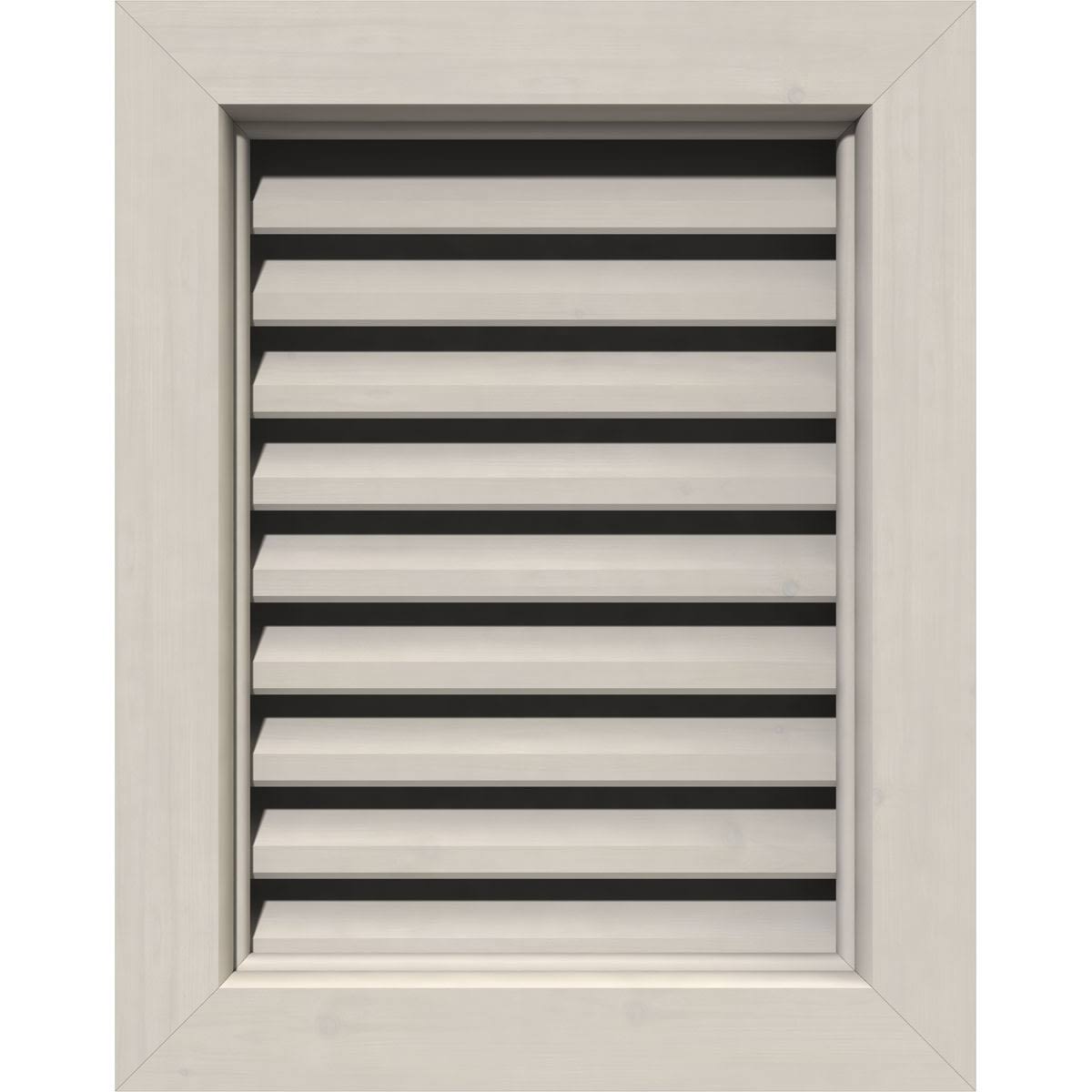 12 inchw x 20 inchh Primed Western Red Cedar Gable Vent W122700