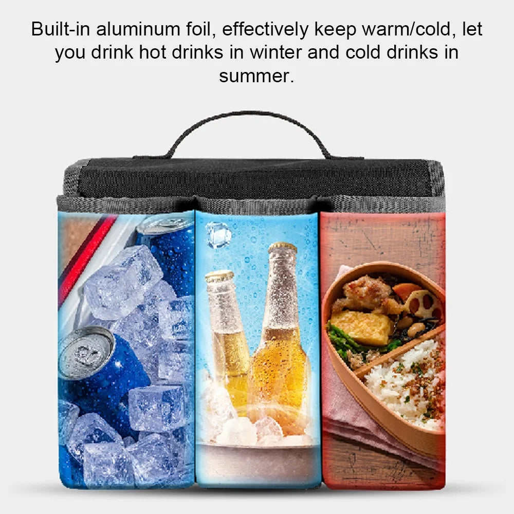 Rearseat Drink Bottle Bag Bike Water Bottle Holder Cycling Storage Bag I918