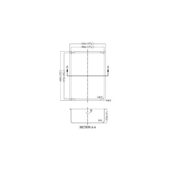 Stainless Steel Sink Tray Y616