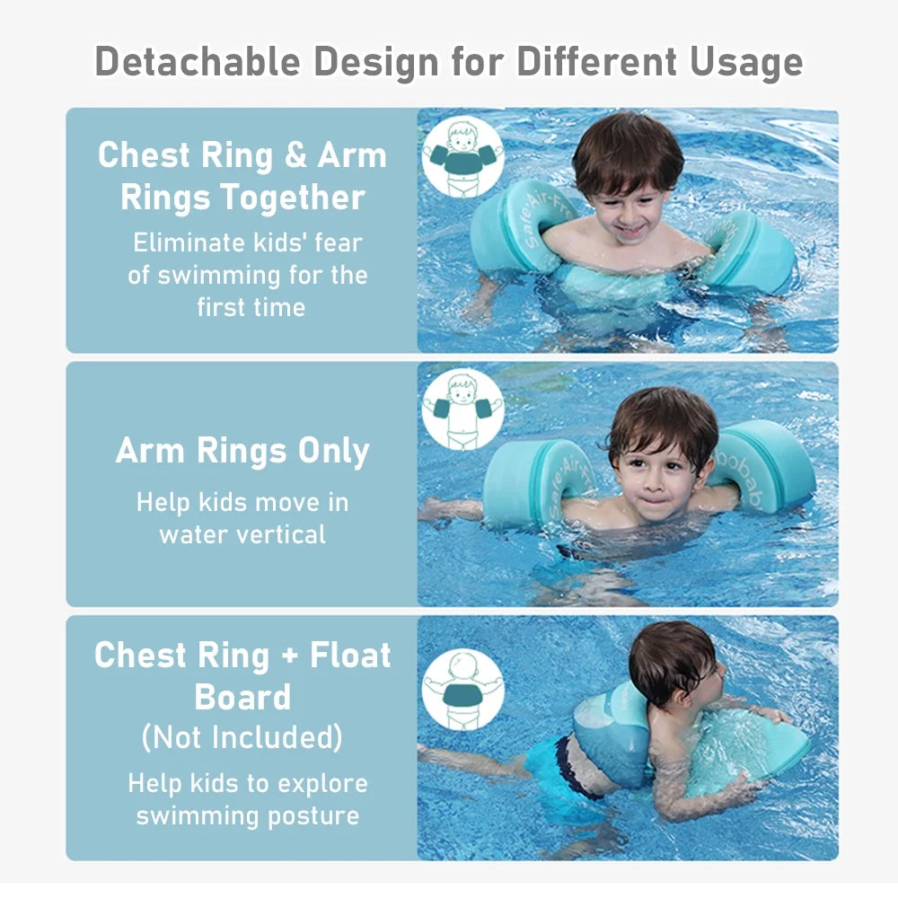 Non-inflatable Swim Vest Life Jacket for Kids L526