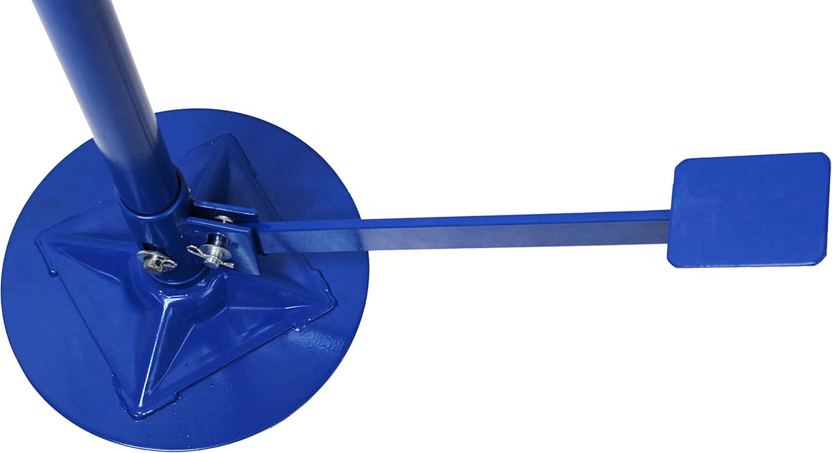 Utility Underhoist Stand with Pedal, Heavy Duty Steel, 1,500 Lb. Lift Capacity V80736