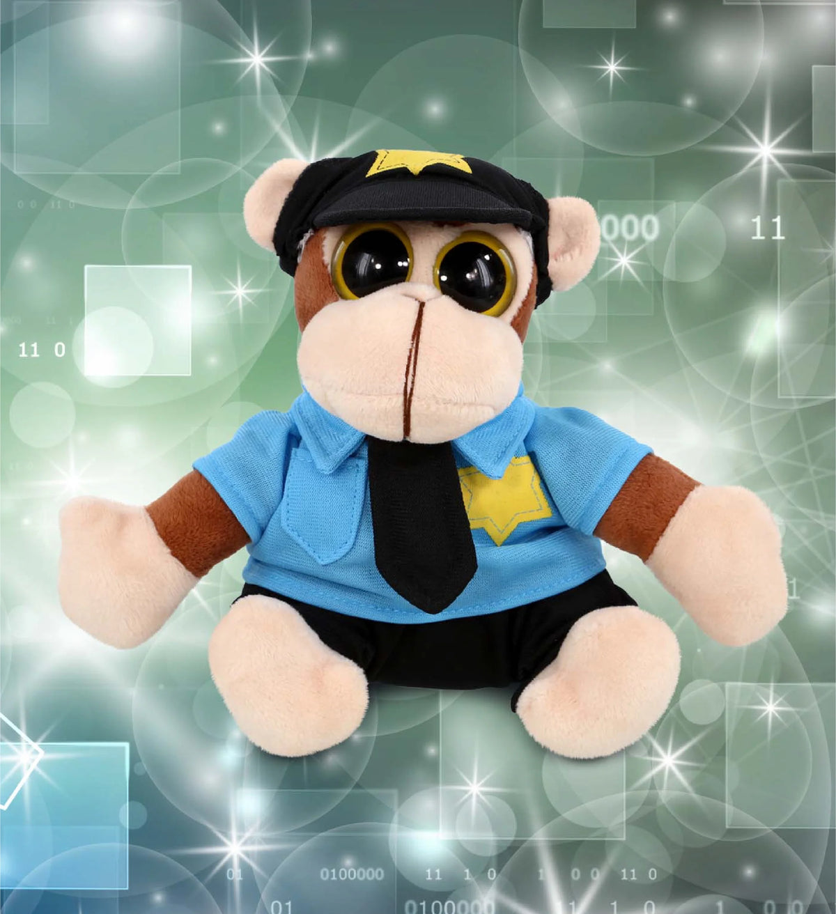 6 Inches Police Officer Plush Toy T453