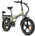 Rattan 750W Electric Bike 48V 13AH Removable Battery Foldable 20" x 4.0 Fat Tire Electric Bicycles Z288