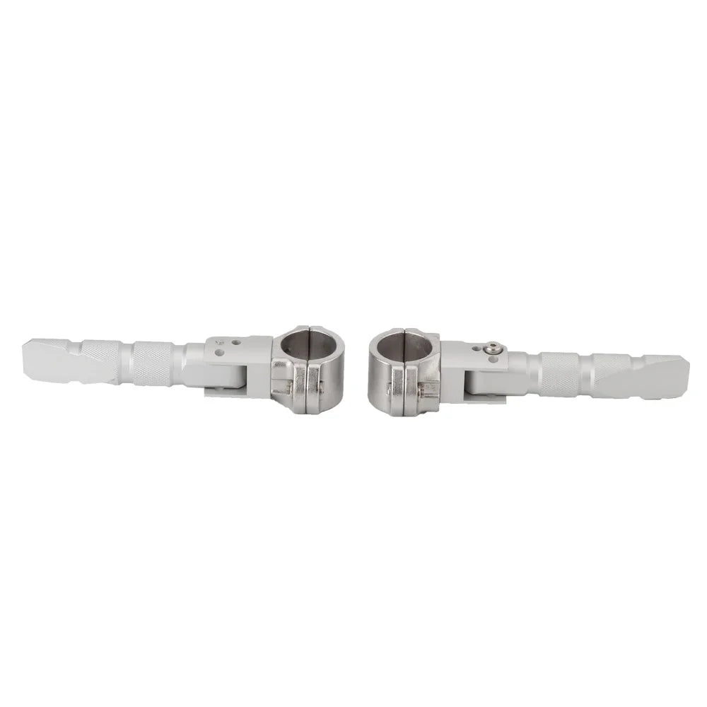 Universal Motorcycle 360 Rotatable Highway Crash Bar Foot Pegs Y1454