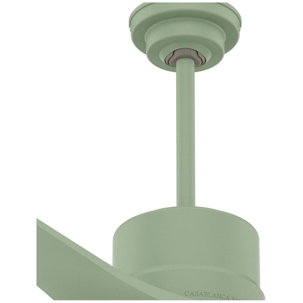 52x22 Piston Ceiling Fan with LED Light Sage Green A587