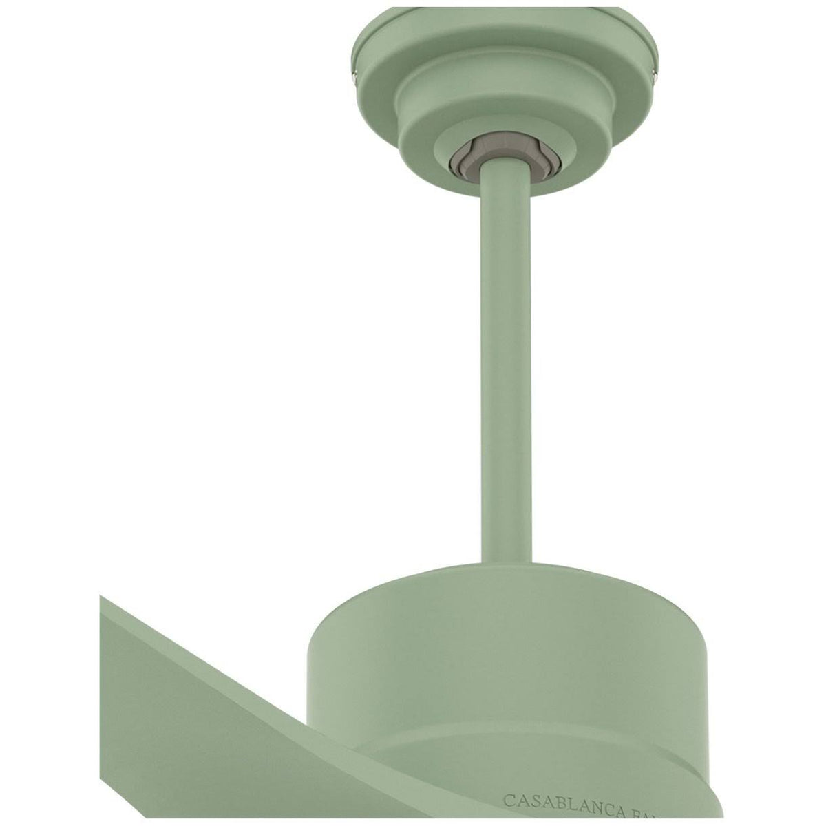 52x22 Piston Ceiling Fan with LED Light Sage Green A587