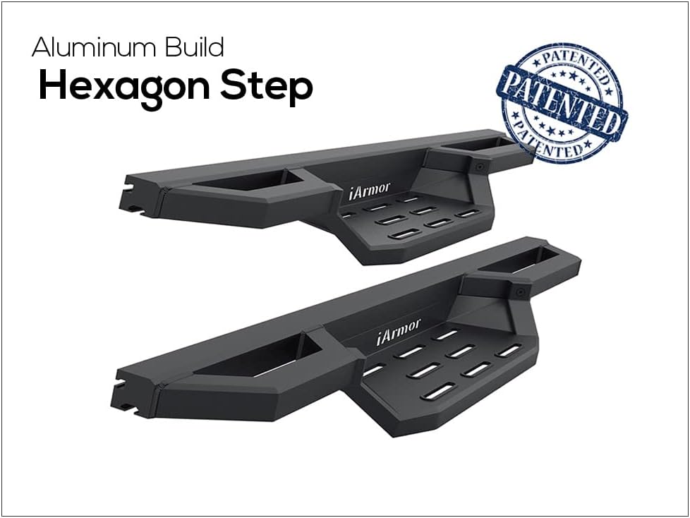 Drop Steps Running Boards Rocker Slider for Jeep Wrangler JL 2-Door A276027