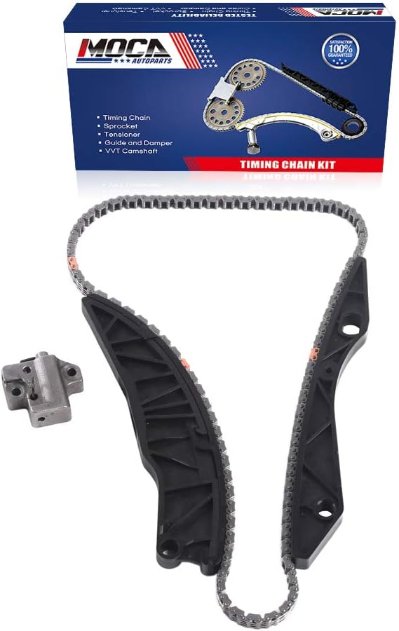 Engine Timing Chain Kit for 2010-2011 Kia Soul 1.6L L4 GAS DOHC Pack of 2 E9943