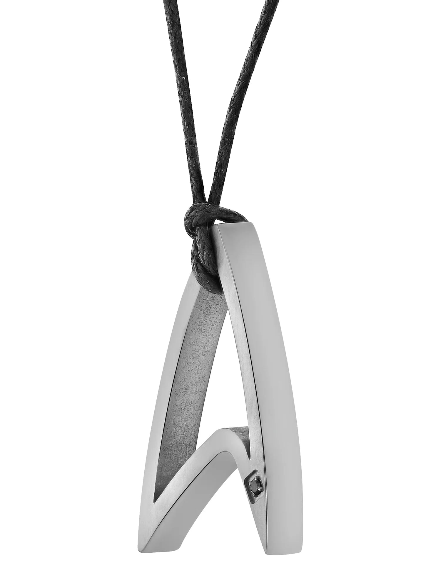 Titanium Starfleet Pendant with Rope Cord L242069