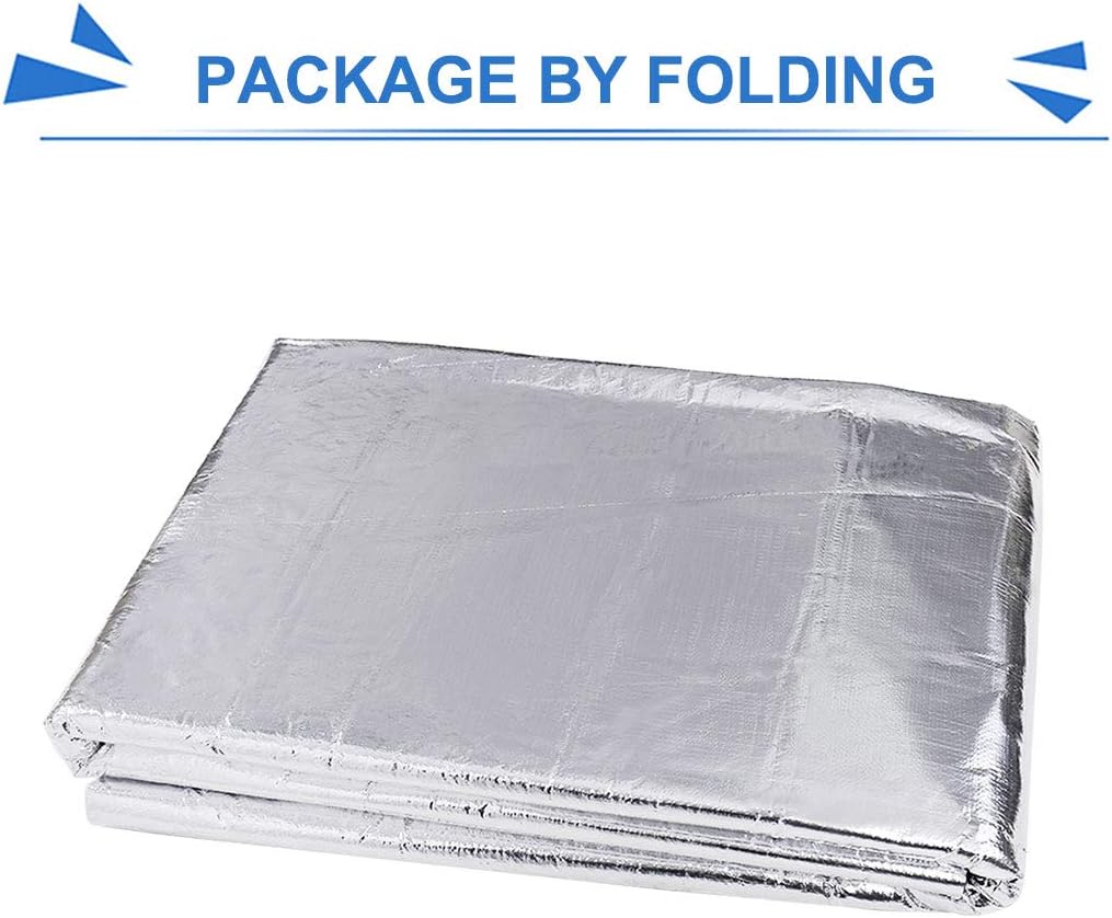 197mil 5mm 6.46sqft Aluminum Foam Mat Pack of 2 S87920