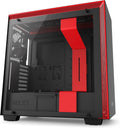 Yellow/Blue ATX Mid-Tower PC Gaming Case with Tempered Glass Panel V129