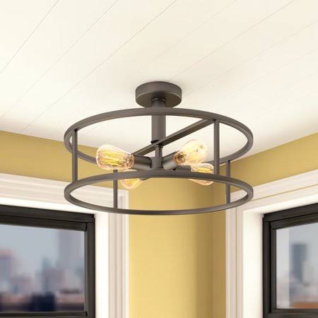 4-Light Semi Flush Mount Q42744