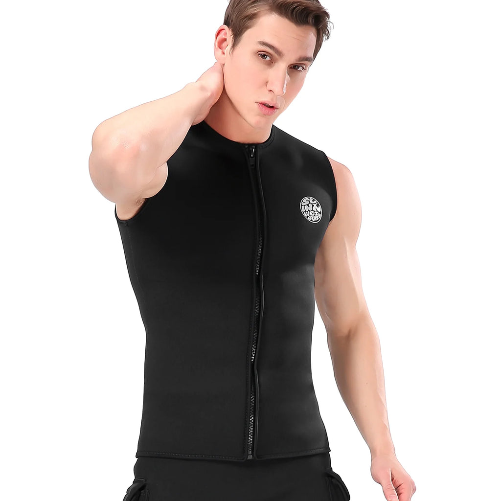 Thermal Sleeveless Neoprene Wetsuit Vest G9932