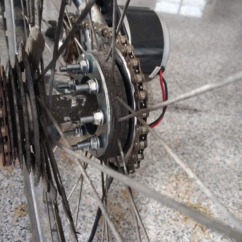 Electric Conversion Kit 24V 250W E-Bike Bicycle Brush Drive Motor Lift Chain Freewheel Customized Sprocket X3756